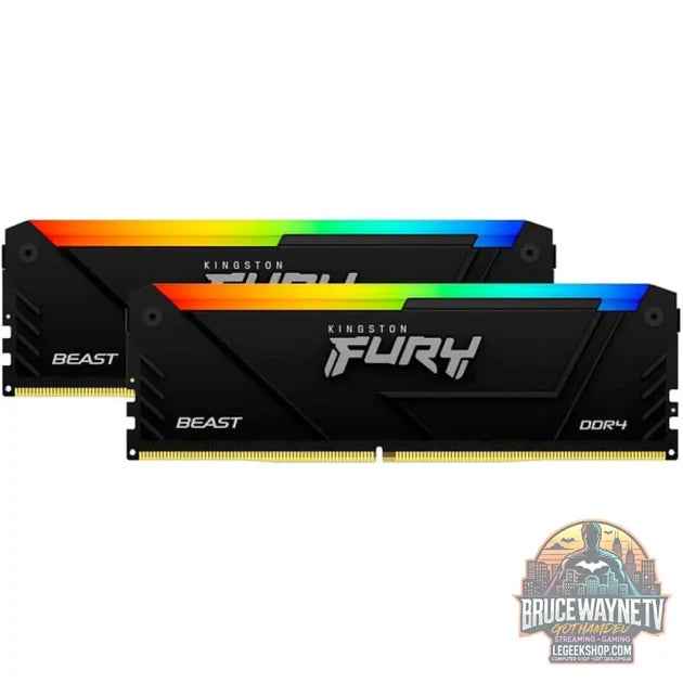 Guide d'achat : Kingston FURY Beast RGB 32 Go (2×16 Go) DDR4-3200 Dual-Kit RGB