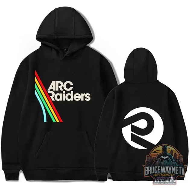 Guide d'achat : Sweat à Capuche Arc Raiders Oversized Hip Hop Rétro Unisexe