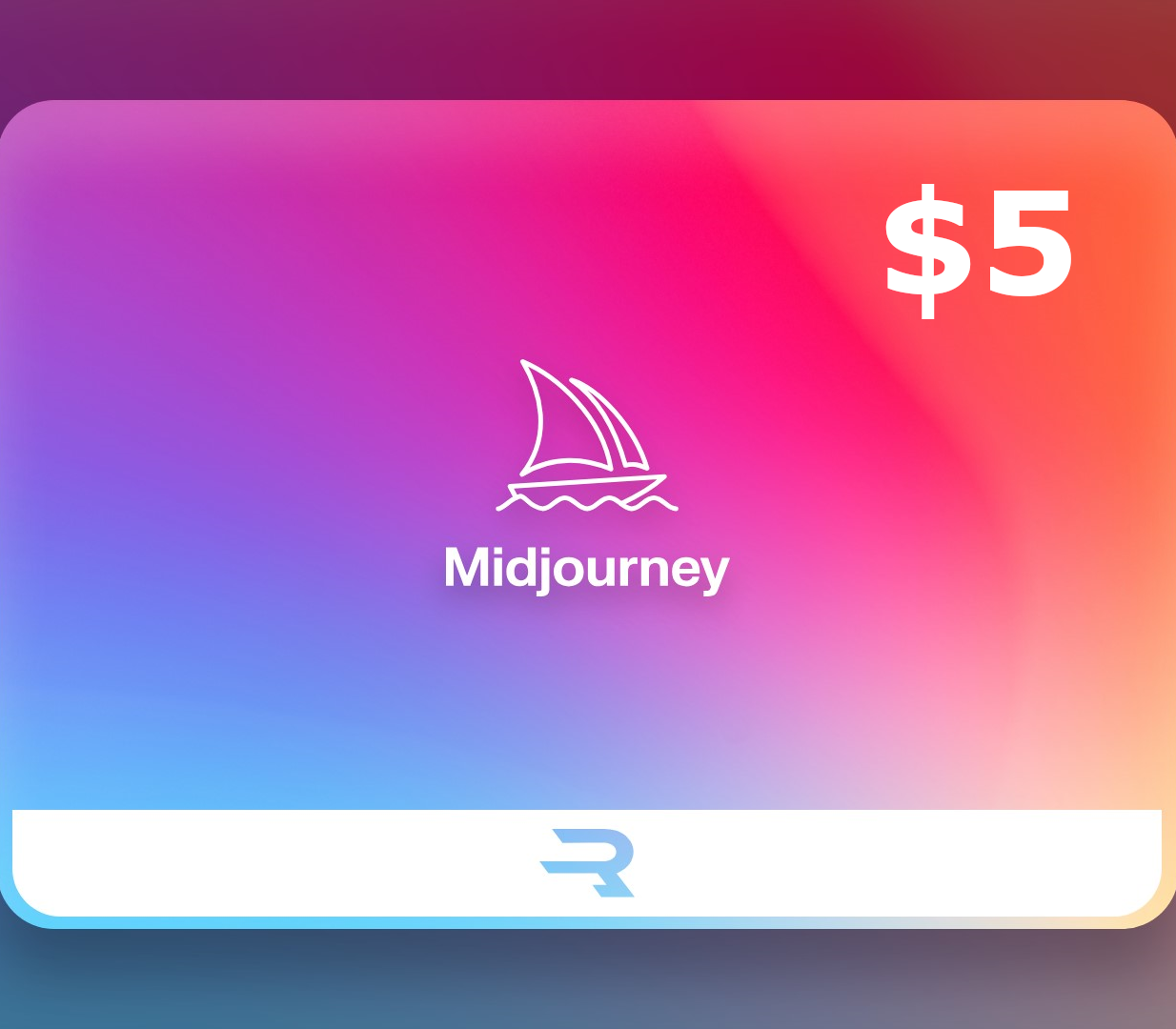 Rewarble Midjourney USD 5 Gift Card