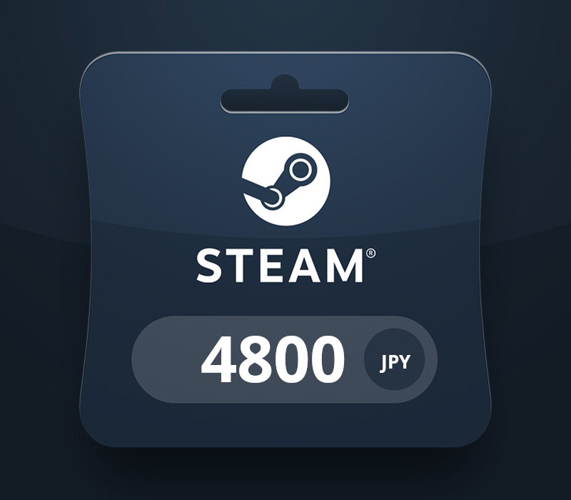 Steam Gift Card JPY 4800 JP Activation Code