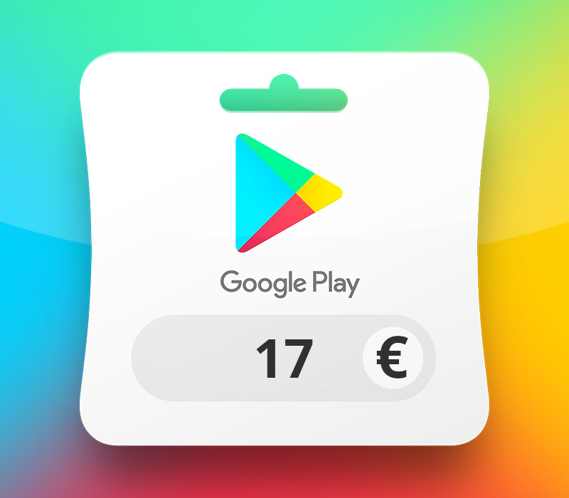 Google Play EUR 17 Gift Card FR