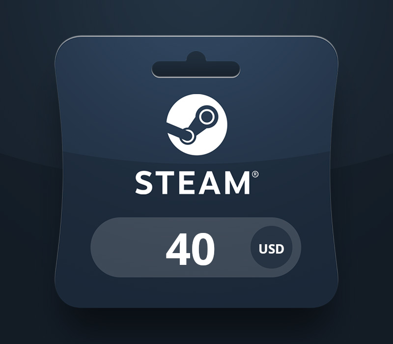 Steam Wallet USD 40 Gift Card AM