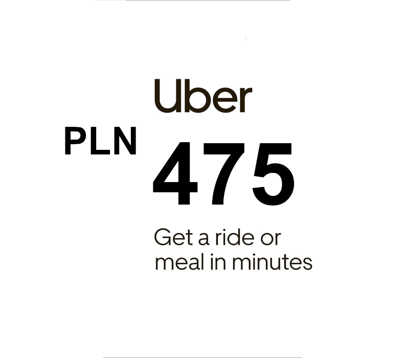 Uber PLN 475 Gift Card PL