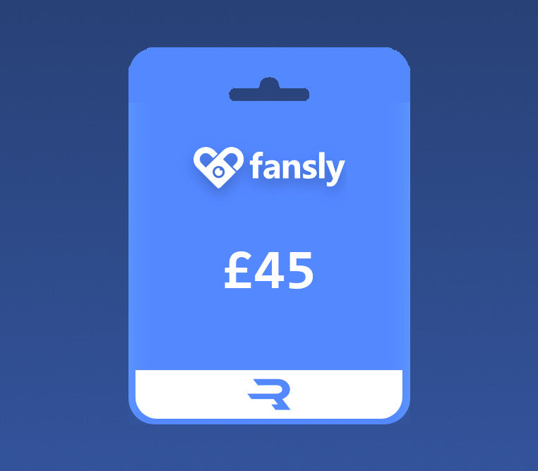 Rewarble Fansly GBP 45 Gift Card