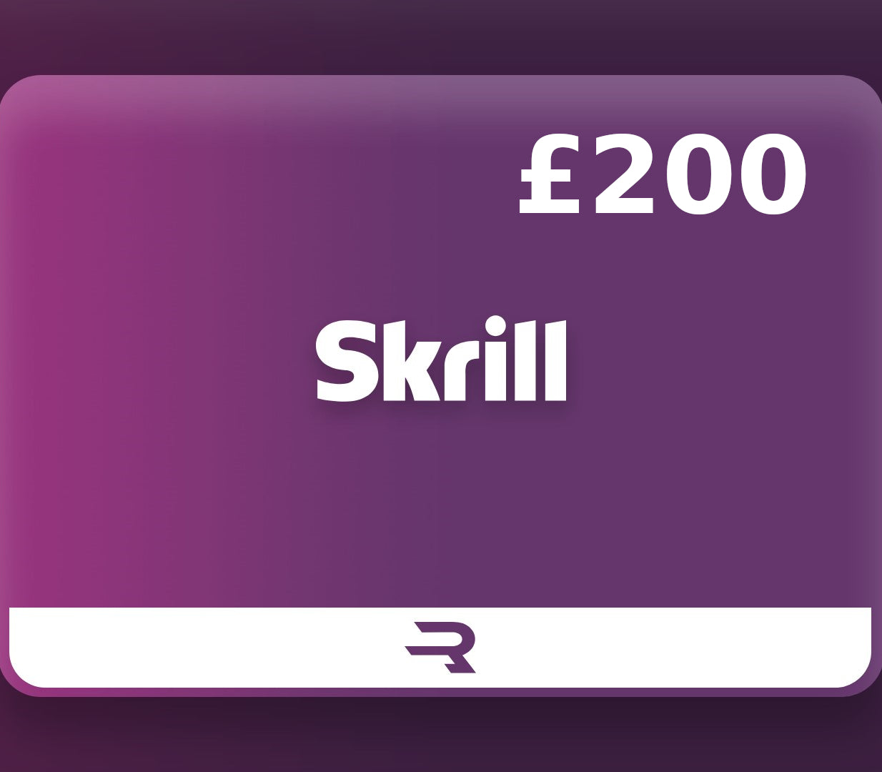 Rewarble Skrill GBP 200 Gift Card