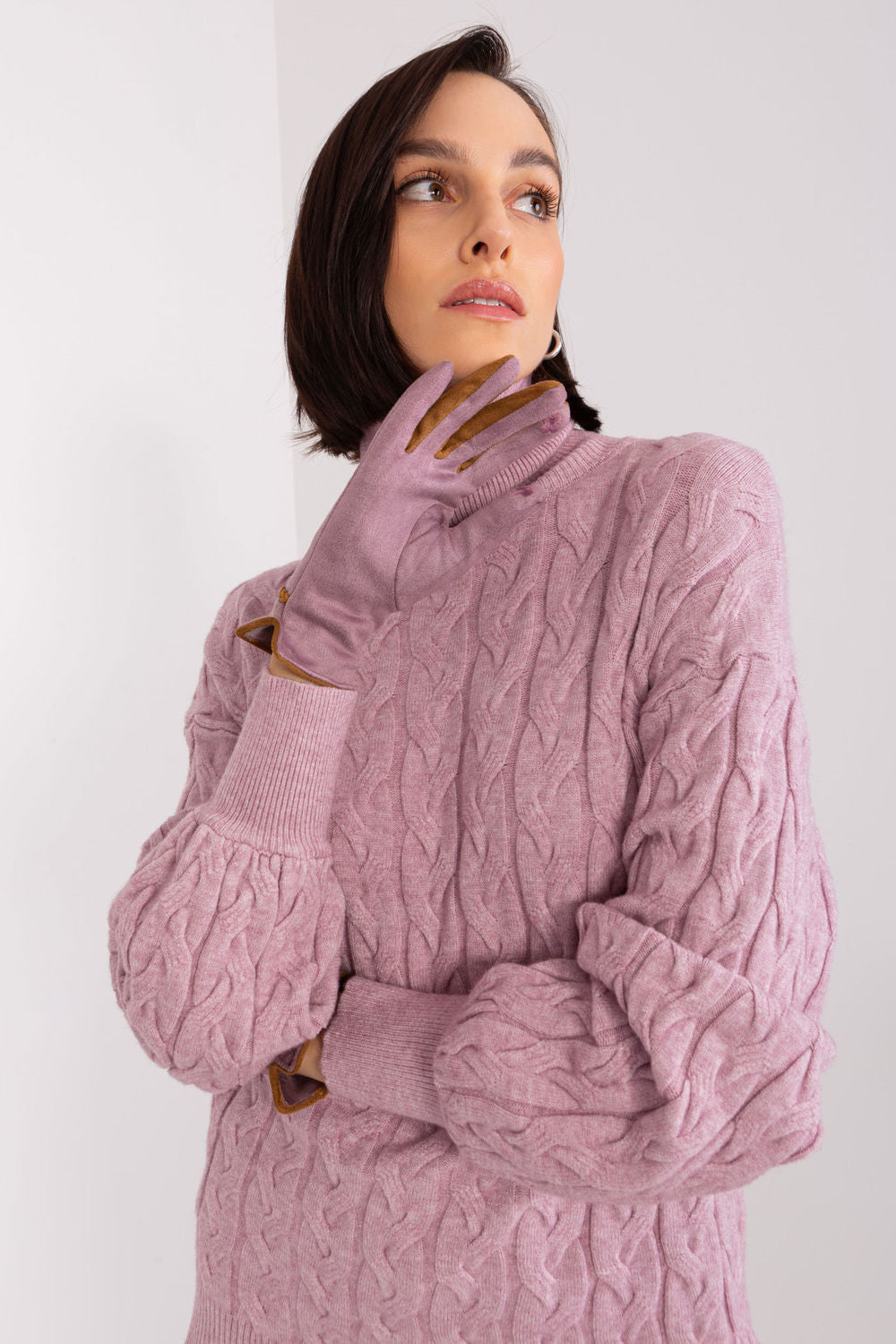 Gants femme AT — violet