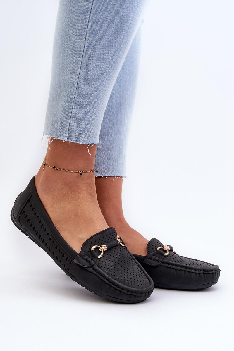 Moccasins femme Step in style — noir