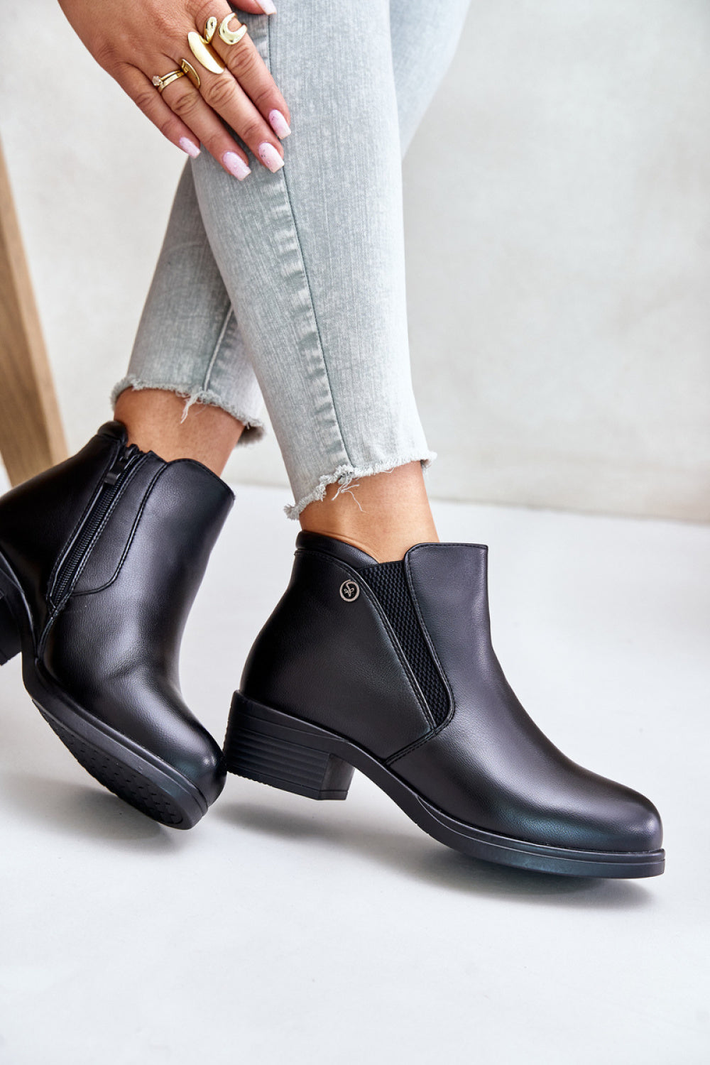 Bottes femme Step in style À Talons À — noir