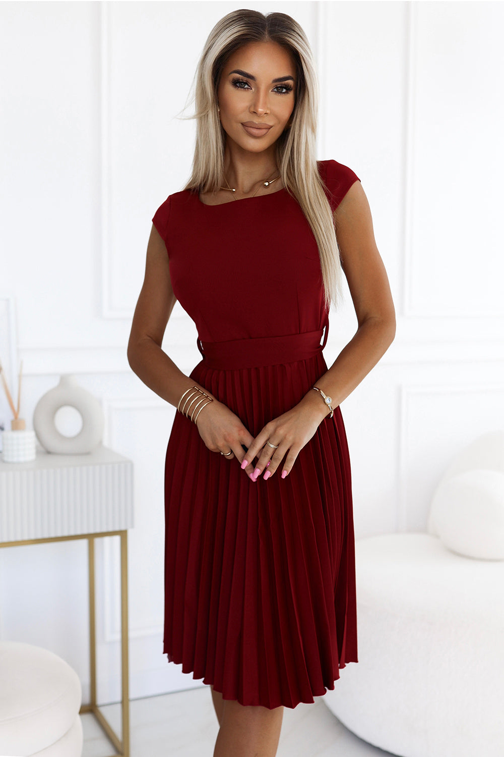 Robe femme Numoco De Jour De — rouge