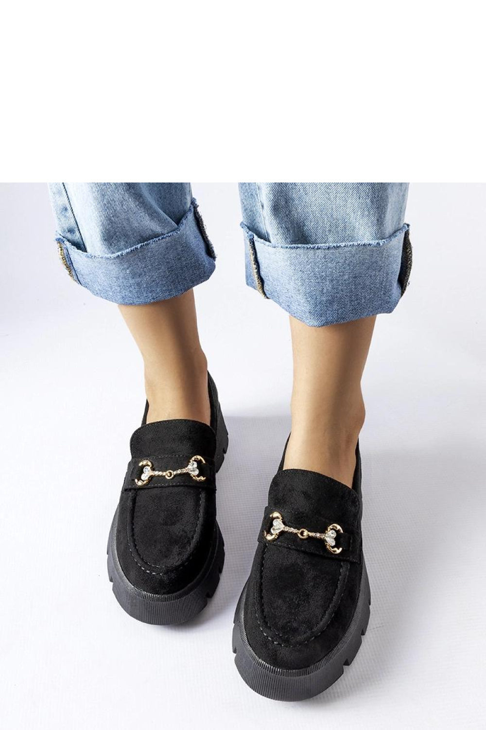 Moccasins femme Solea — noir