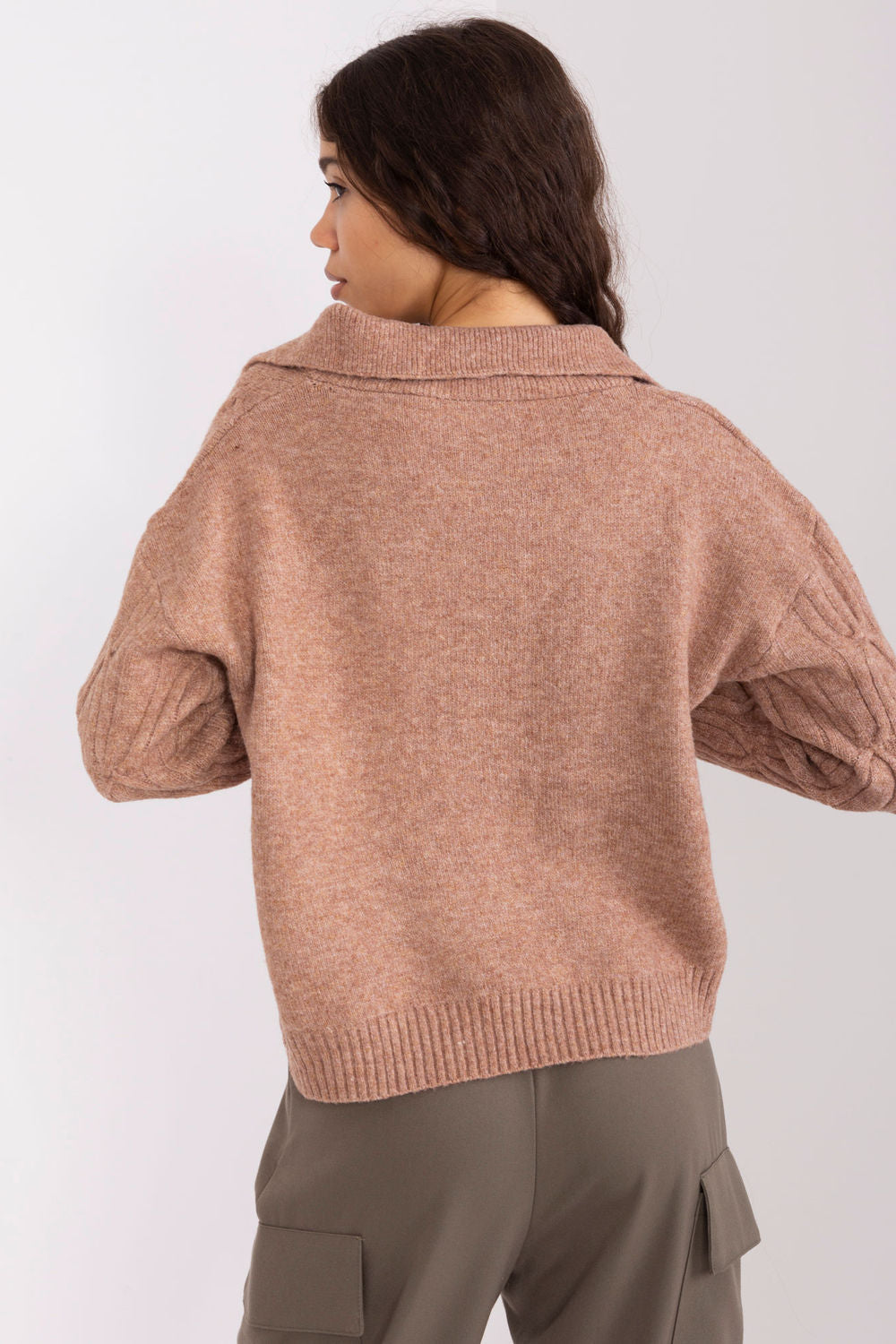 Pull femme AT Chandail Chandail — brun