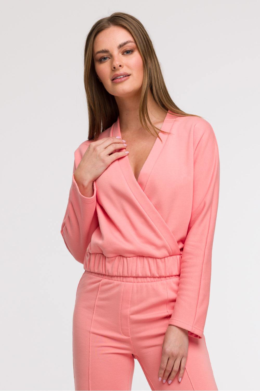 T-shirt femme BeWear Sweatshirt Sweatshirt — rosé
