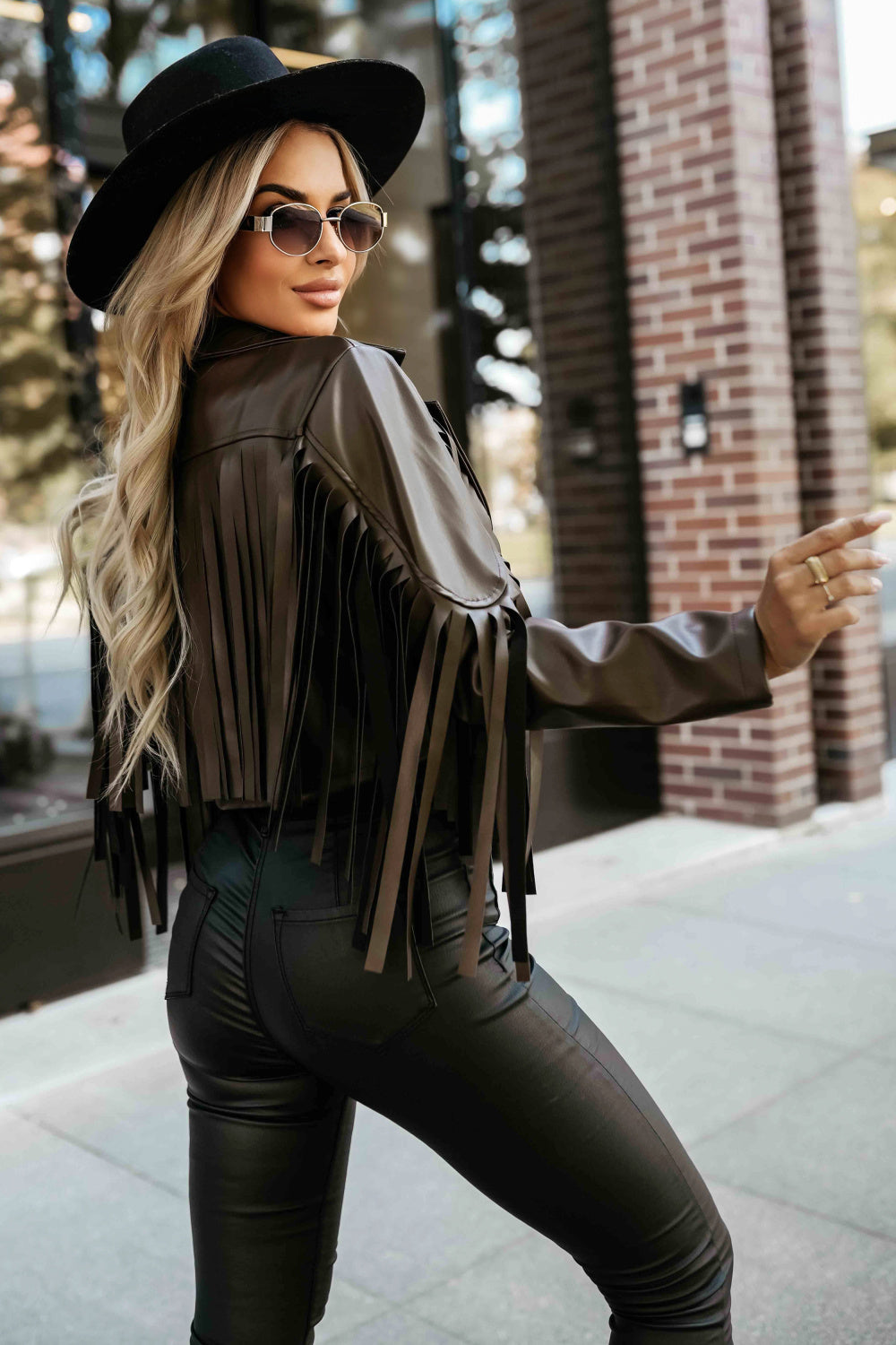 Veste femme Numoco — brun