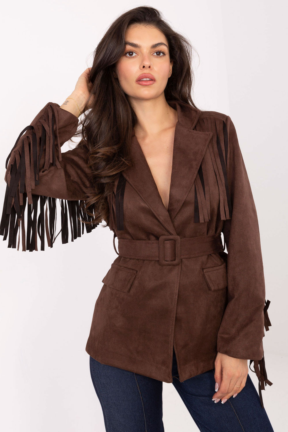 Veste femme Rue Paris — brun