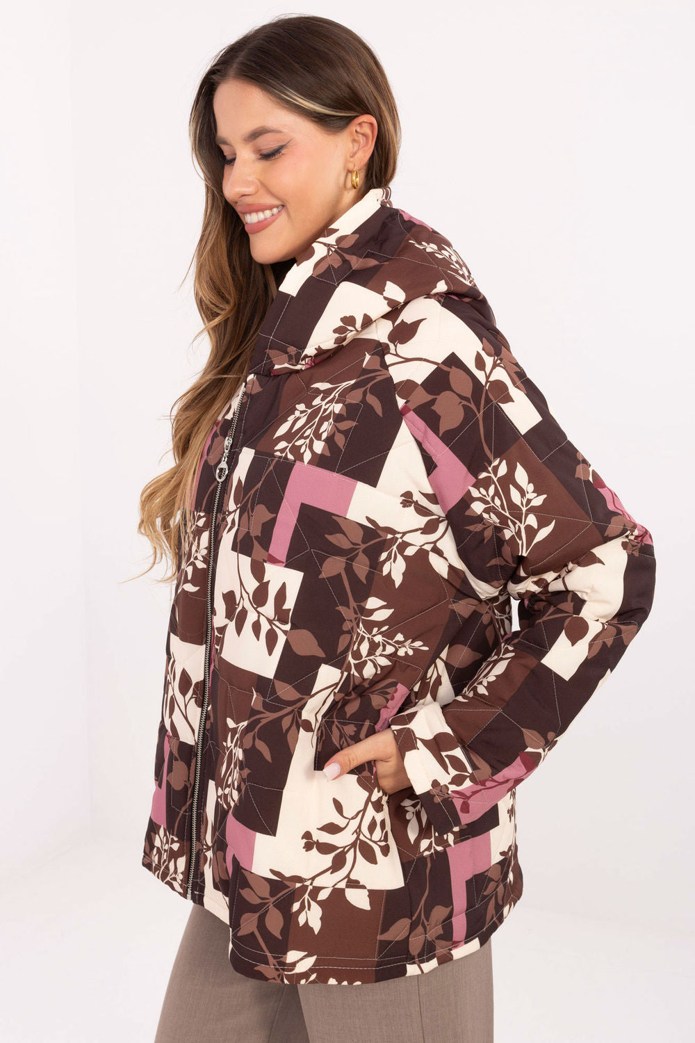 Veste femme Italy Moda — brun