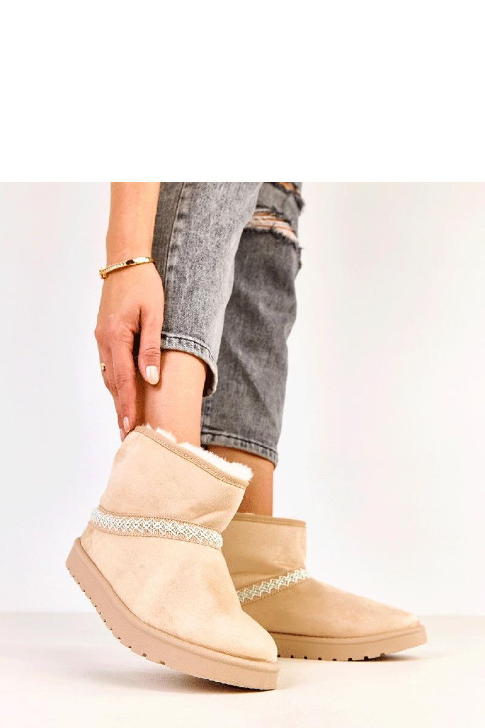 Bottes femme Solea De Neige De — beige
