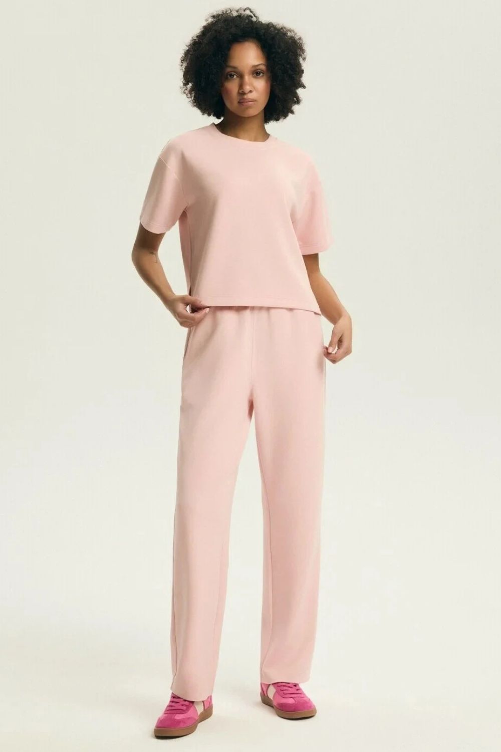 Pyjama femme Henderson — rosé