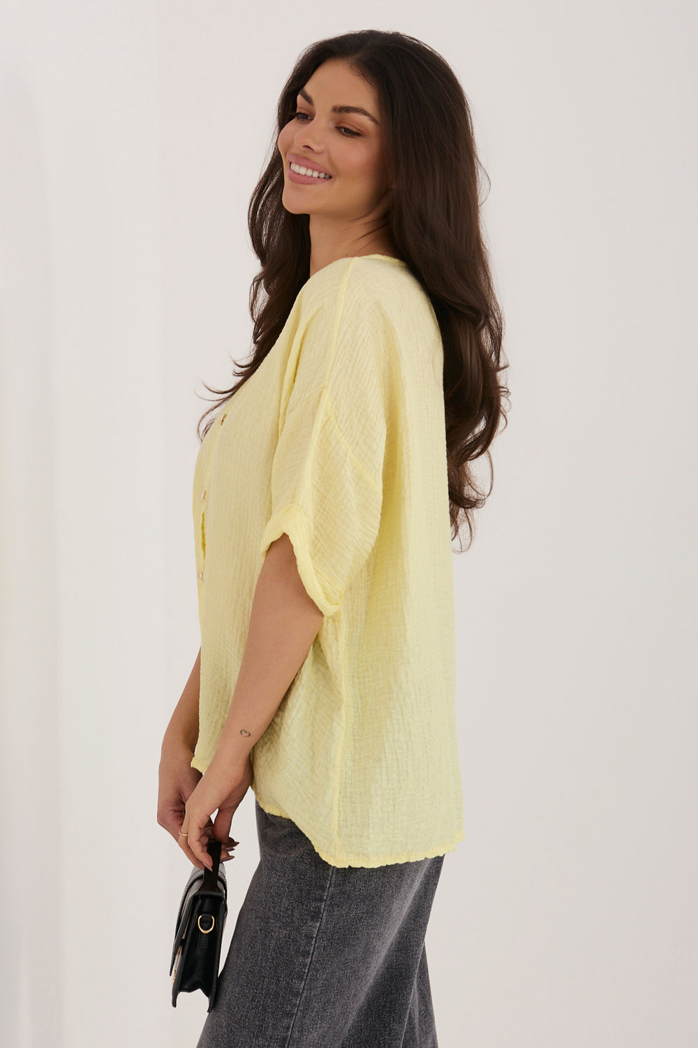 Blouse femme Italy Moda — jaune