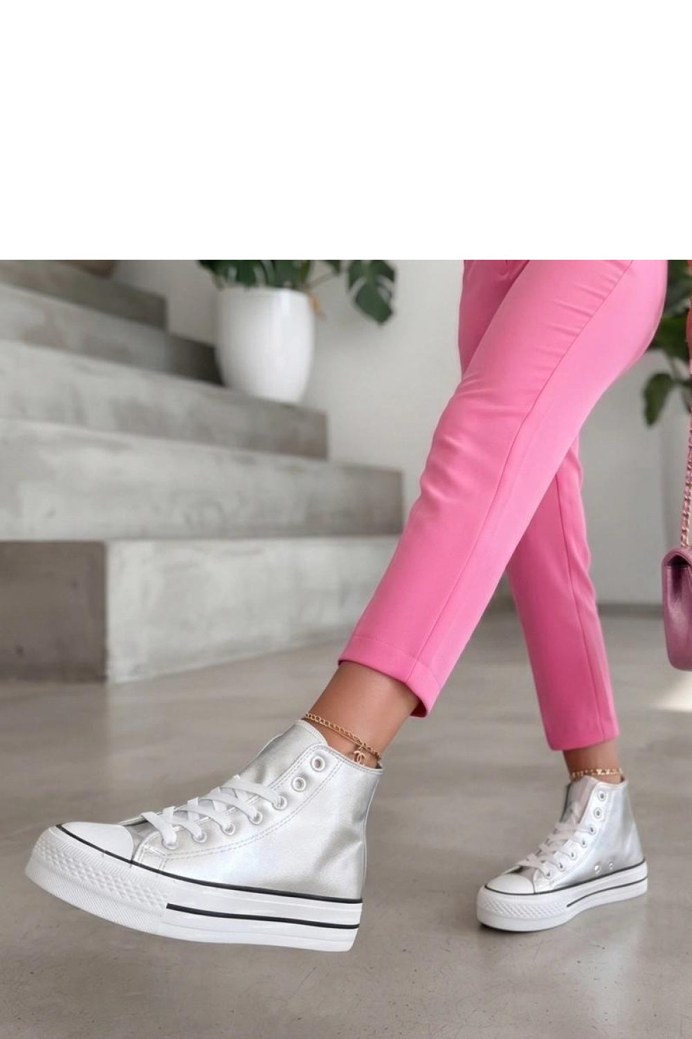 Baskets femme Solea À Plateforme À — gris