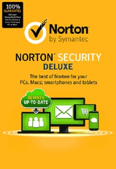 Norton Security Deluxe 5 Devices 1 Year NortonLifeLock Key EUROPE