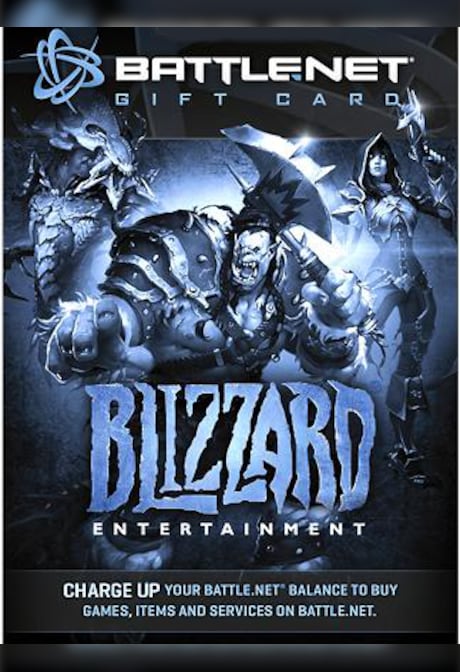 Blizzard Gift Card 40 EUR - Battle.net Key - For EUR Currency Only