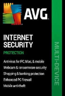 AVG Internet Security (PC, Android, Mac, iOS) (3 Devices, 3 Years) - AVG Key - GLOBAL