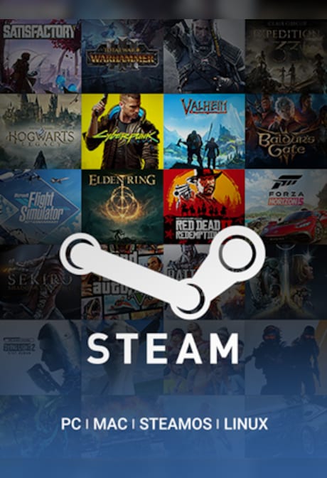 Steam Gift Card 20 BRL - Steam Key - BRAZIL