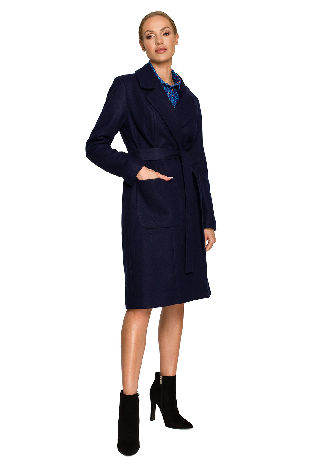 Manteau femme Moe — bleu marine