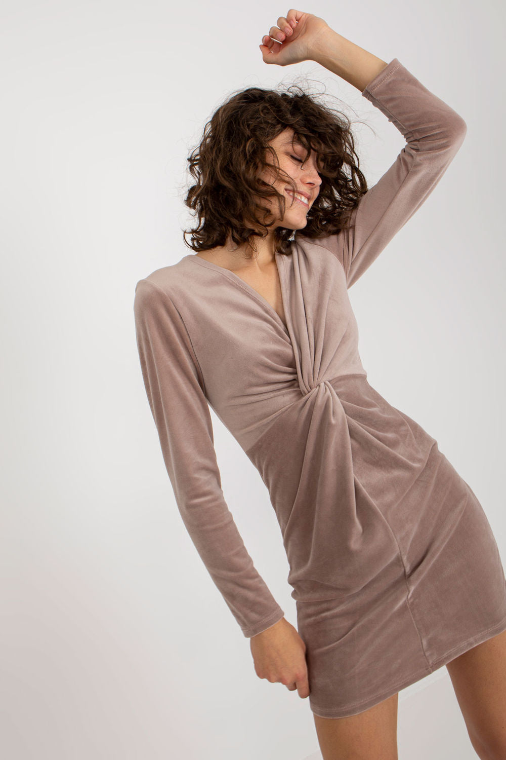 Robe femme Rue Paris De Soirée De — beige