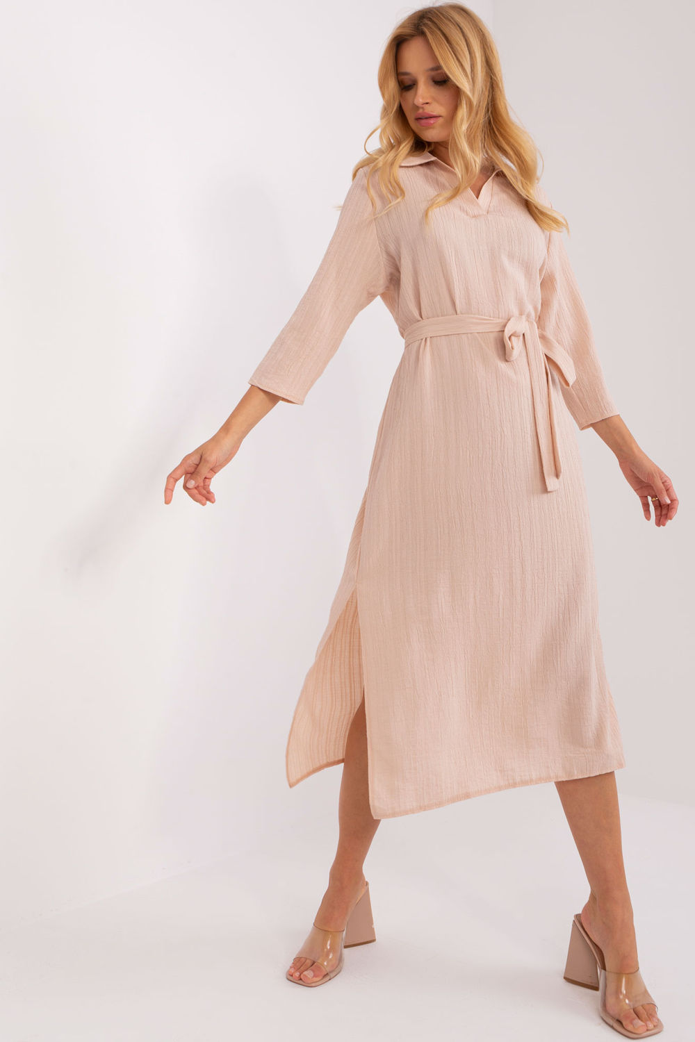 Robe femme Lakerta De Jour De — beige