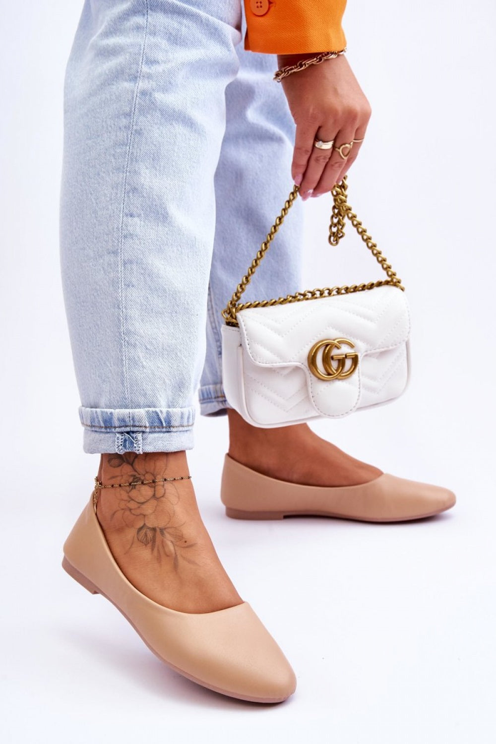 Ballerine femme Step in style — beige