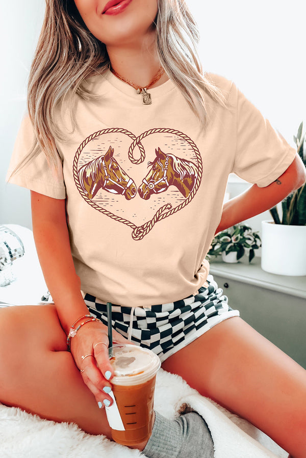 T-shirt femme graphique — kaki