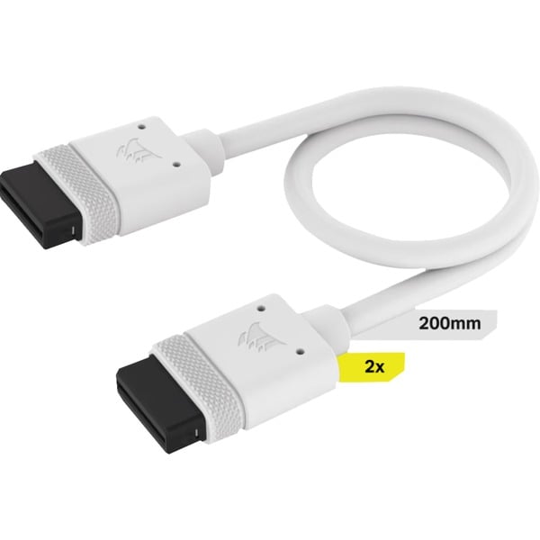 (€ 6,30 / pièces) Corsair iCUE LINK câble, 200mm, gerade - Corsair
