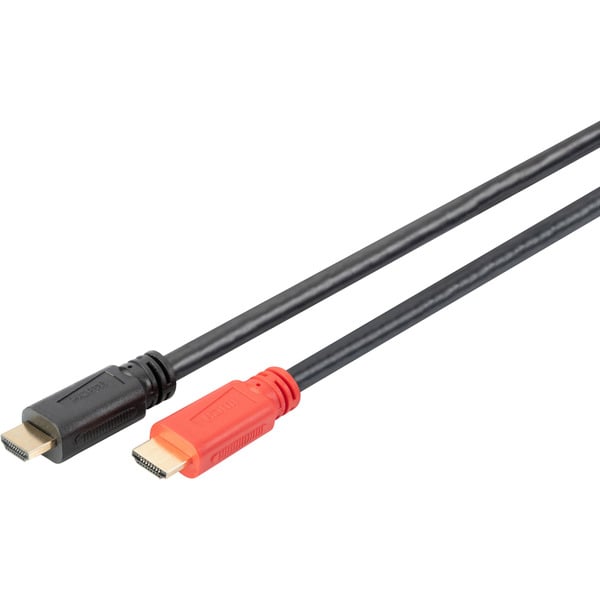 (€ 2,27 / 1 m) Digitus HDMI High Speed Anschlusskabel avec Ethernet et Signalverstärker - Digitus