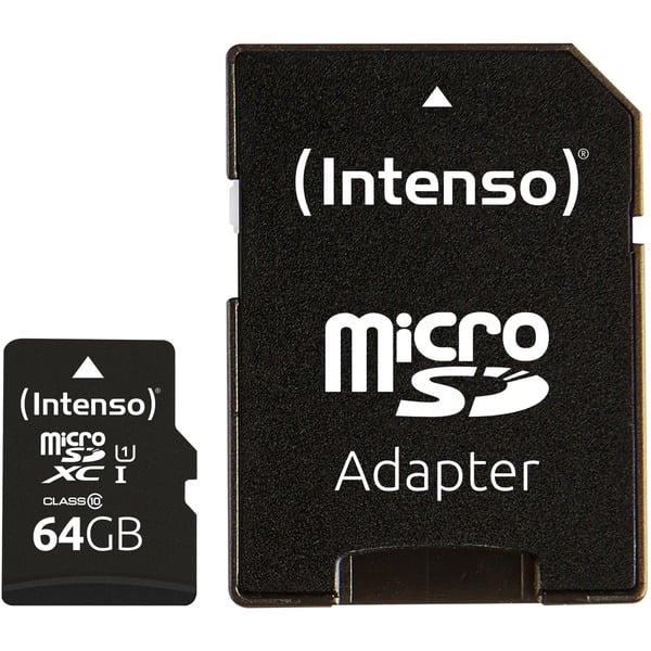 Intenso UHS-I Performance 64 GB microSDXC, Speicherkarte - Intenso
