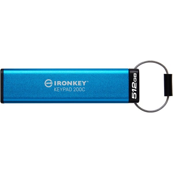 Kingston IronKey Keypad 200 512 GB, USB-Stick - Kingston