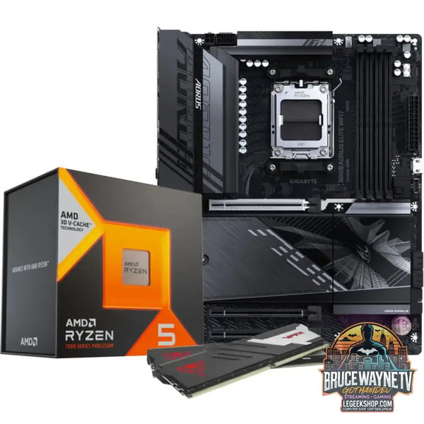 AMD Upgrade Ryzen™ 5 7500X3D + B850 AORUS ELITE WiFi7 + 32GB 6000-30, kit upgrade PC - ALTERNATE