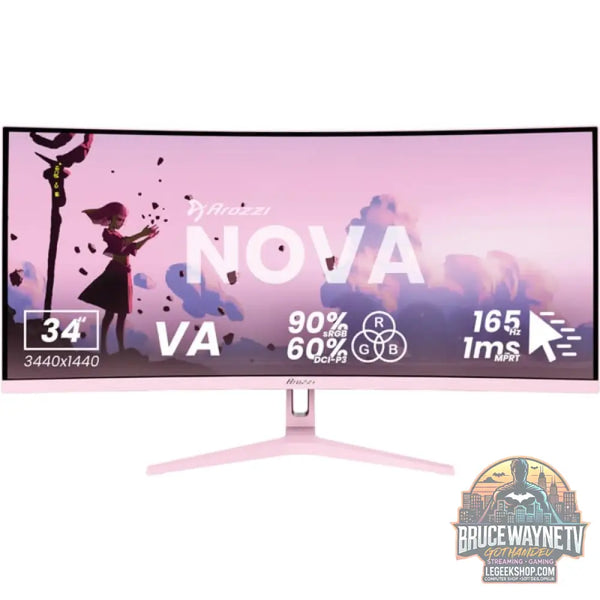 Arozzi Nova 34T2K165 34" QHD/WQHD VA 165 Hz - Arozzi