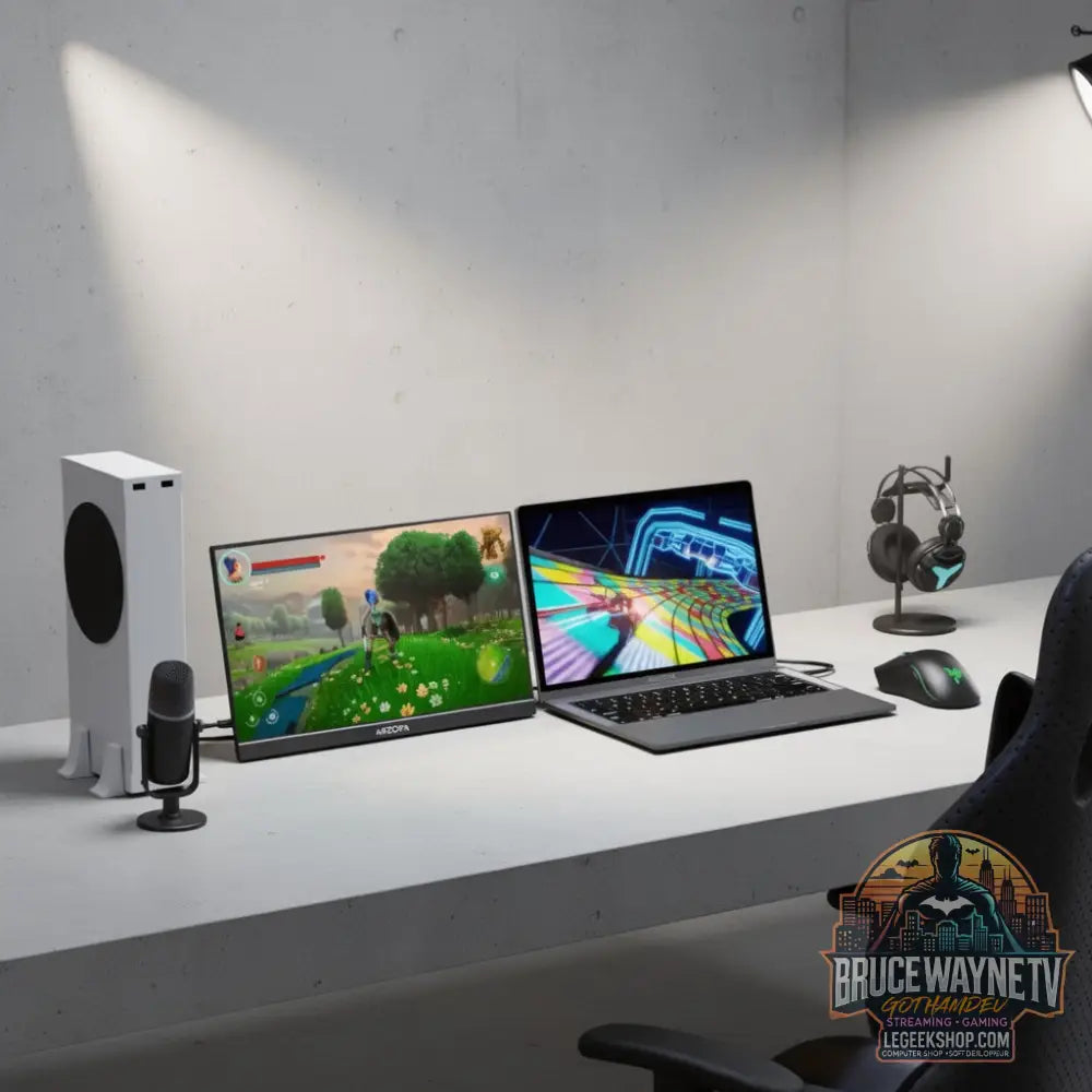 ARZOPA Moniteur — produit geek, vue 3, LeGeekShop