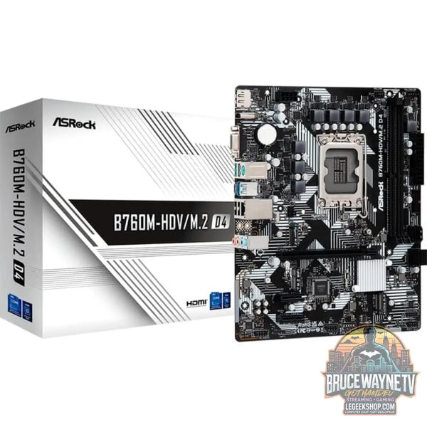 ASRock B760M-HDV/M.2 D4, carte mère - ASRock