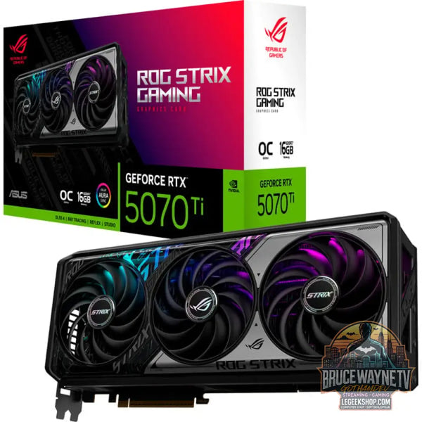 ASUS GeForce RTX 5070 Ti ROG Strix GAMING OC, carte graphique - ASUS