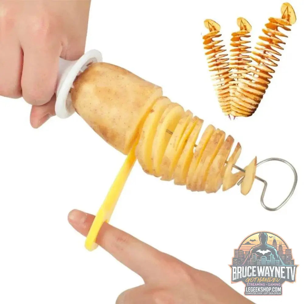 🍢 Kit Barbecue Spirale & Chips – Brochettes, Coupe-Pomme de Terre & Spirale Trancheuse - Legeekshop