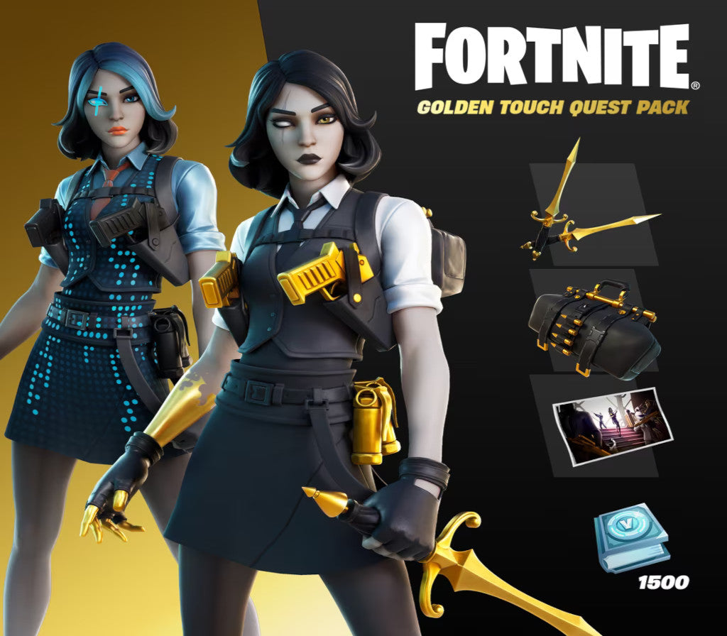 Fortnite - Golden Touch Quest Pack DLC UK XBOX One /