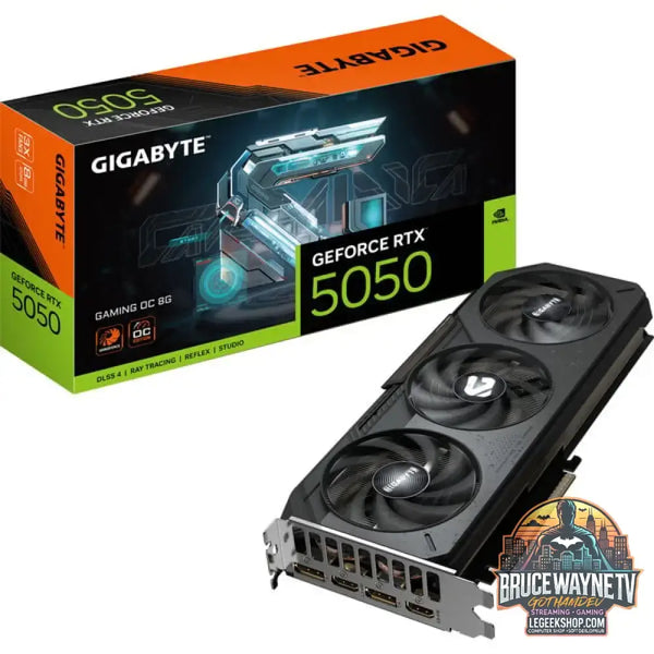 GIGABYTE GeForce RTX 5050 GAMING OC 8G, carte graphique - GIGABYTE