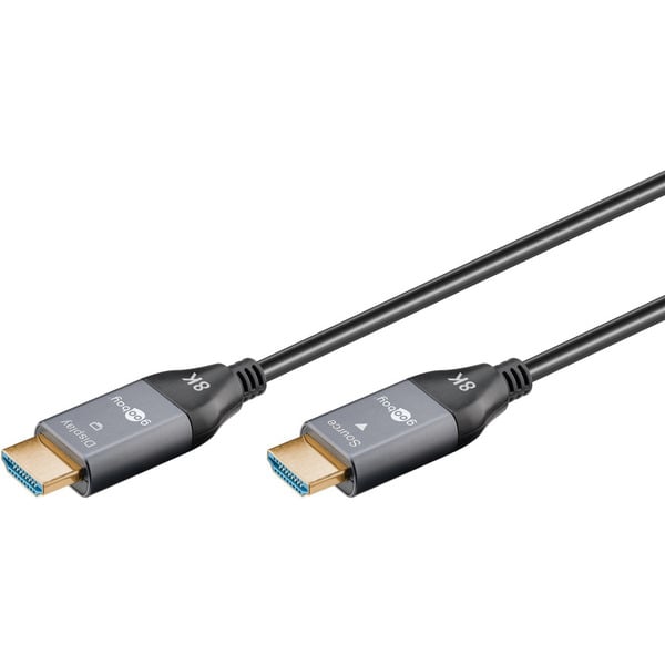 (€ 3,36 / 1 m) goobay Optisches Hybrid Ultra High-Speed HDMI câble (AOC) 8K / 60Hz - goobay