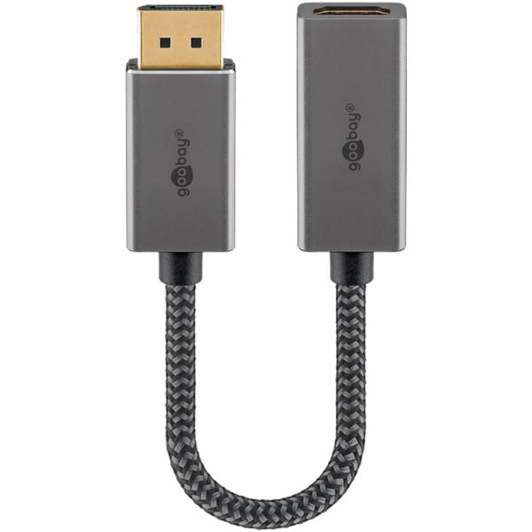 goobay Plus DisplayPort > HDMI Adapterkabel, 8K @ 60Hz - goobay