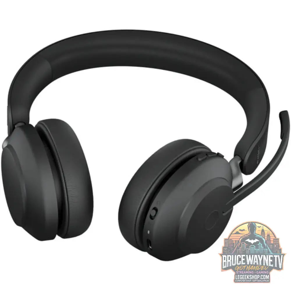 Jabra Evolve2 65, Headset noir, Microsoft Teams, USB-C, station de charge - Jabra - vue 4