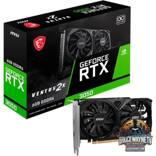 MSI GeForce RTX 3050 VENTUS 2X E OC, carte graphique - MSI