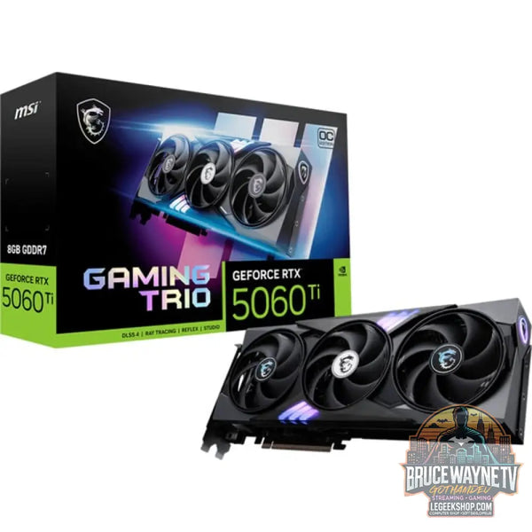 MSI GeForce RTX 5060 Ti GAMING TRIO OC 8G, carte graphique - MSI