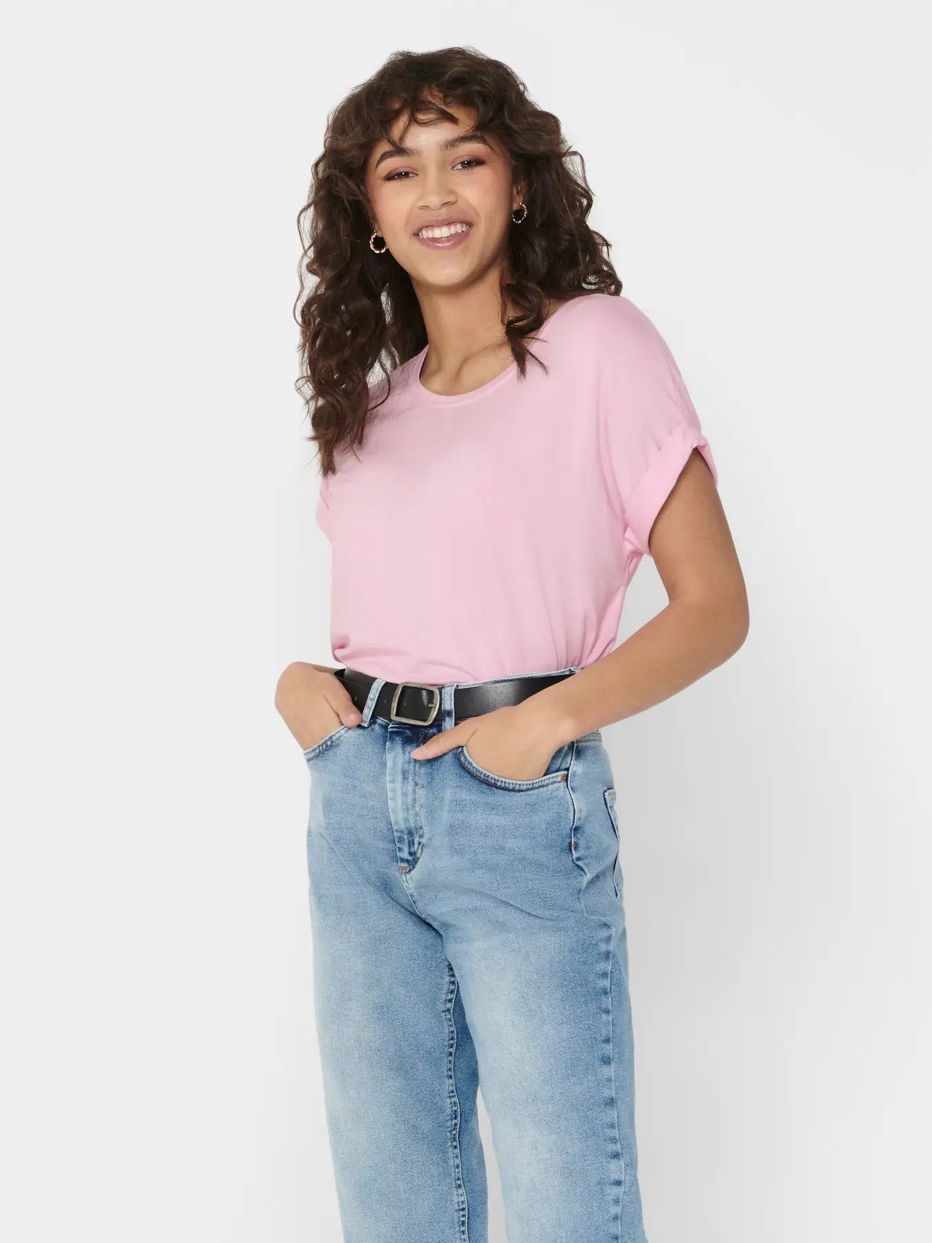 Only T-shirt femme — pink